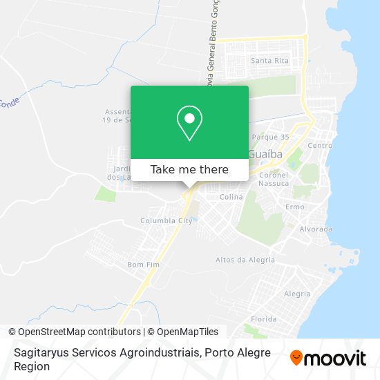 Sagitaryus Servicos Agroindustriais map