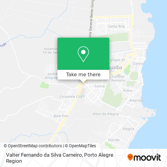 Mapa Valter Fernando da Silva Carneiro