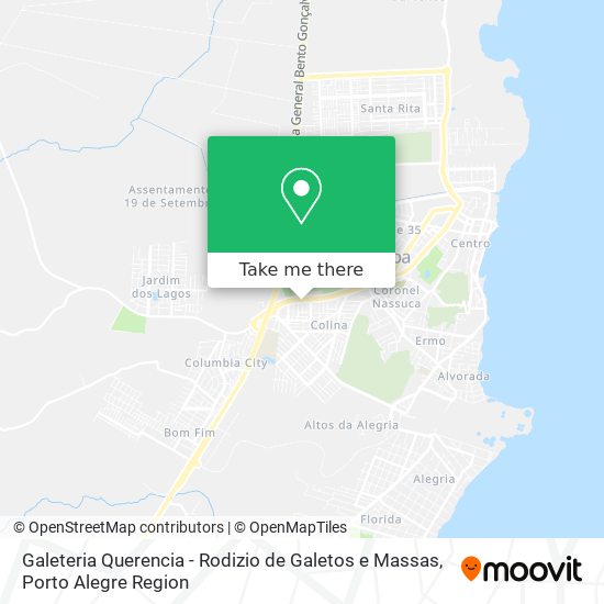 Galeteria Querencia - Rodizio de Galetos e Massas map