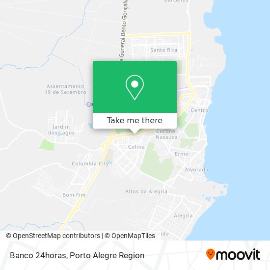 Banco 24horas map