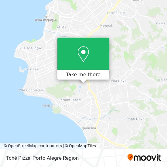 Mapa Tchê Pizza