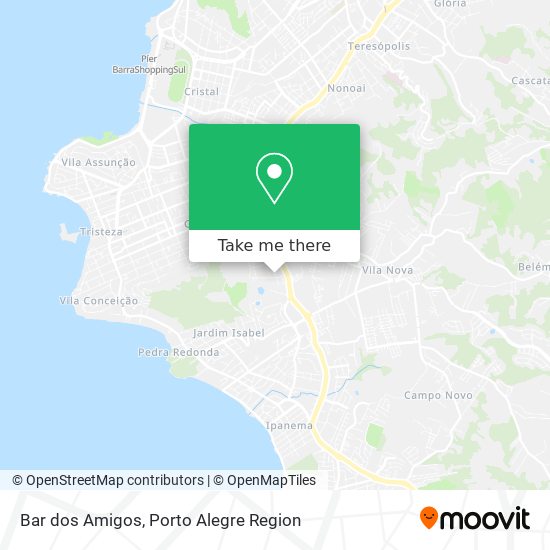 Bar dos Amigos map