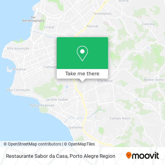 Restaurante Sabor da Casa map