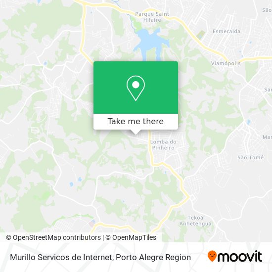 Murillo Servicos de Internet map