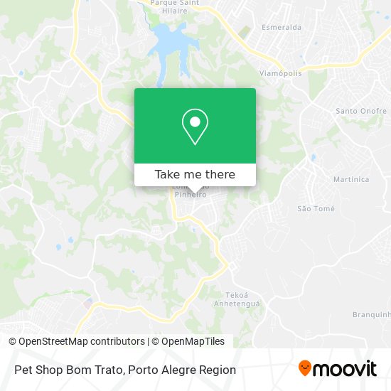 Pet Shop Bom Trato map