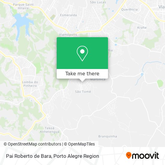 Pai Roberto de Bara map