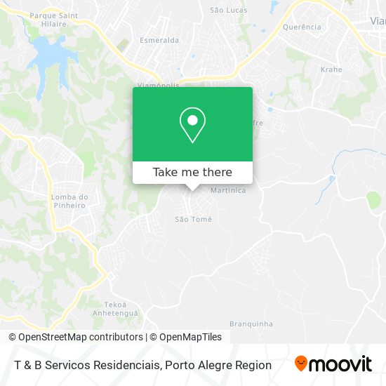 T & B Servicos Residenciais map