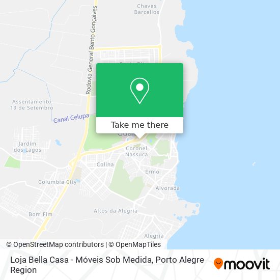 Loja Bella Casa - Móveis Sob Medida map