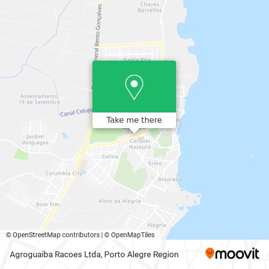 Agroguaiba Racoes Ltda map