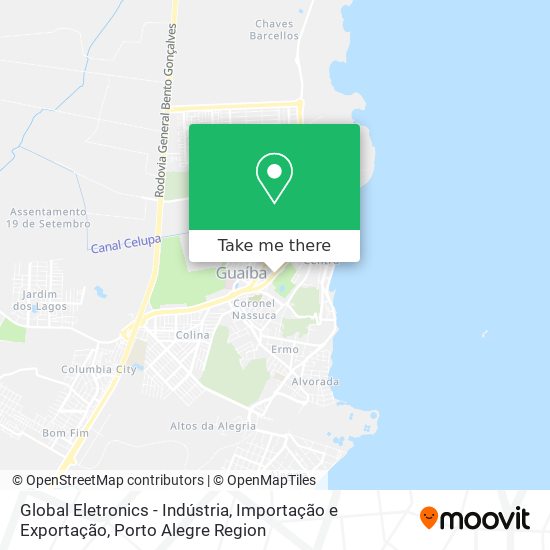 Global Eletronics - Indústria, Importação e Exportação map