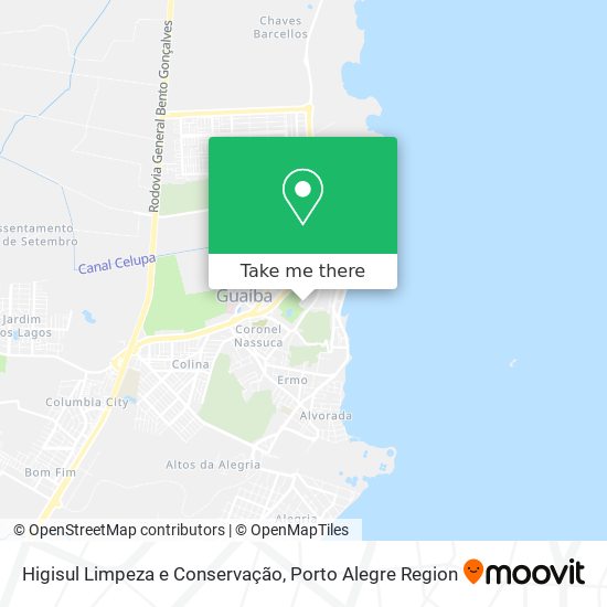 Higisul Limpeza e Conservação map