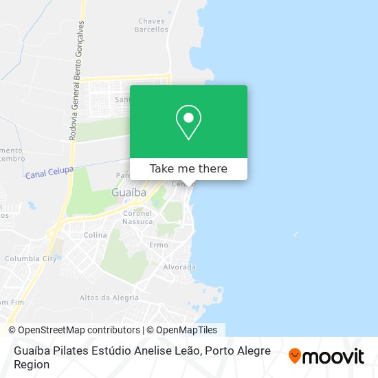 Guaíba Pilates Estúdio Anelise Leão map