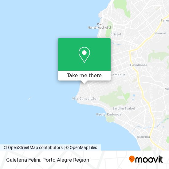 Galeteria Felini map