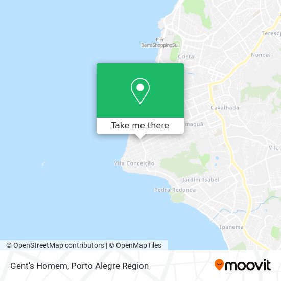 Gent's Homem map