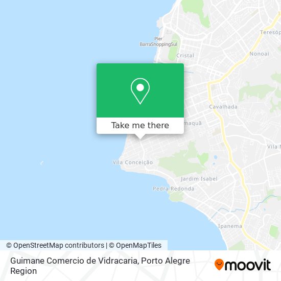 Guimane Comercio de Vidracaria map