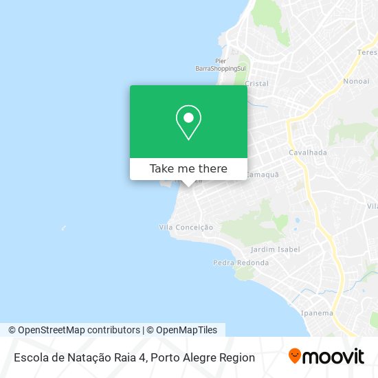 Escola de Natação Raia 4 map