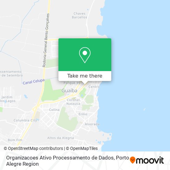 Organizacoes Ativo Processamento de Dados map