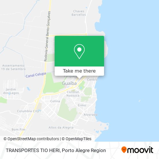 TRANSPORTES TIO HERI map