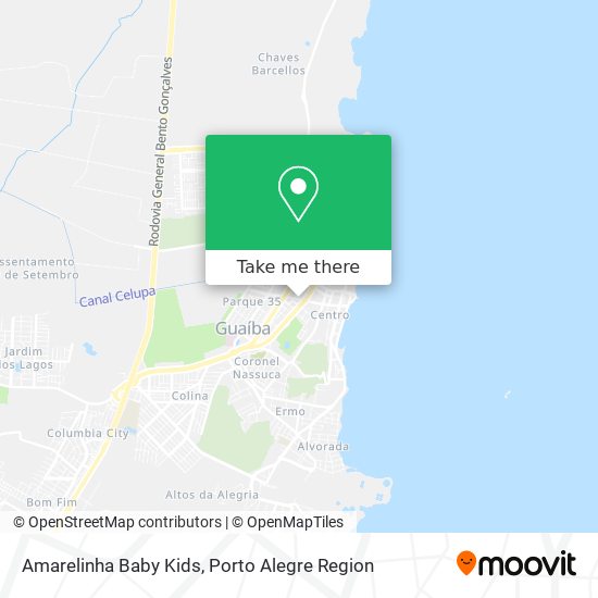 Amarelinha Baby Kids map