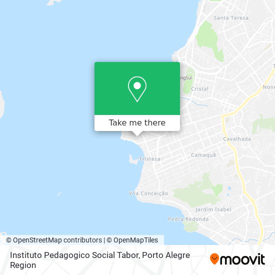 Instituto Pedagogico Social Tabor map