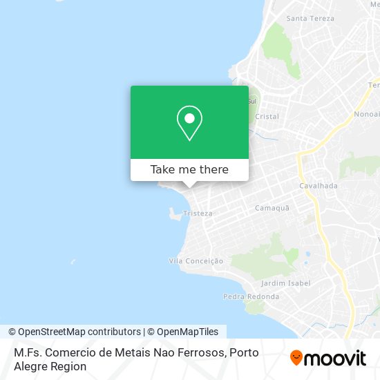 M.Fs. Comercio de Metais Nao Ferrosos map