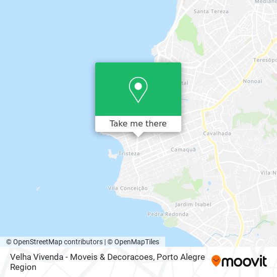 Mapa Velha Vivenda - Moveis & Decoracoes