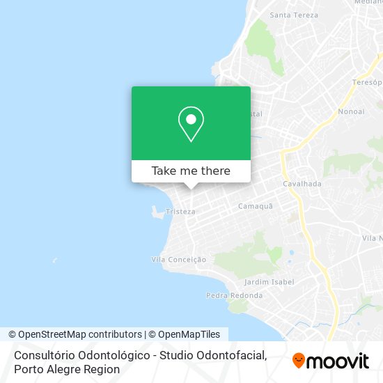 Consultório Odontológico - Studio Odontofacial map