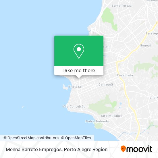 Mapa Menna Barreto Empregos