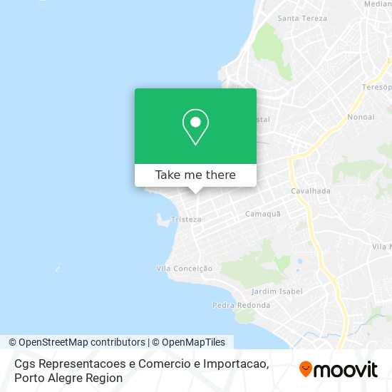 Cgs Representacoes e Comercio e Importacao map