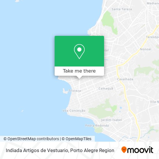 Indiada Artigos de Vestuario map