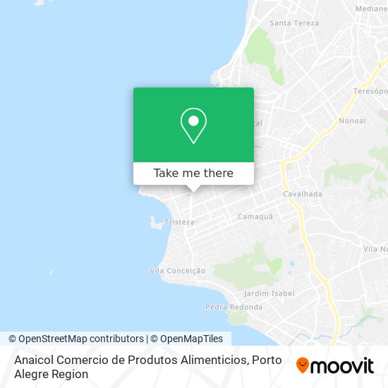 Anaicol Comercio de Produtos Alimenticios map