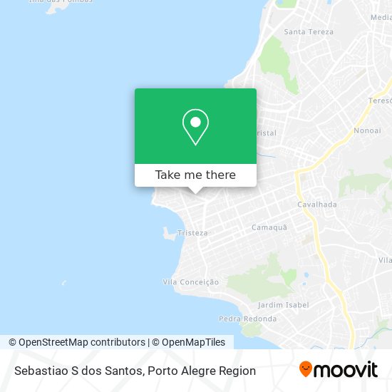 Sebastiao S dos Santos map