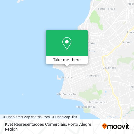 Mapa Kvet Representacoes Comerciais