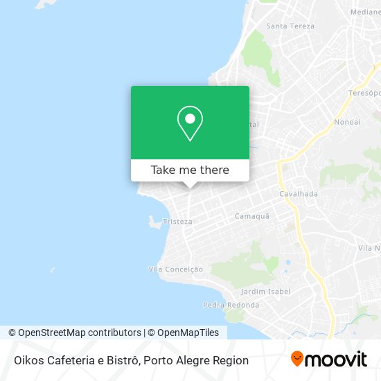 Oikos Cafeteria e Bistrô map