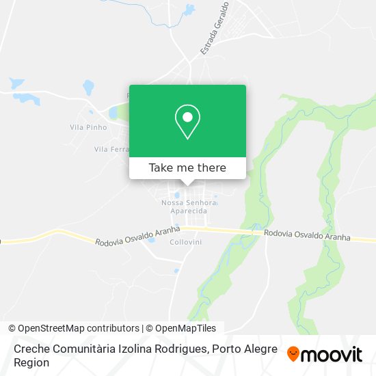 Creche Comunitària Izolina Rodrigues map