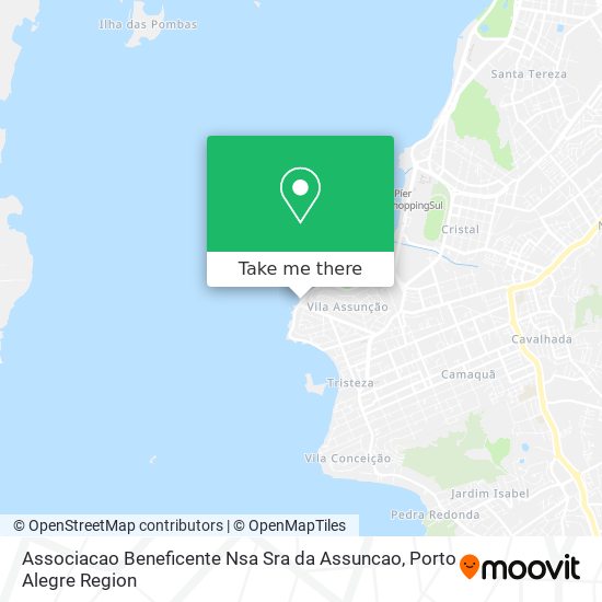 Associacao Beneficente Nsa Sra da Assuncao map