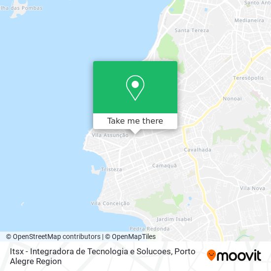 Itsx - Integradora de Tecnologia e Solucoes map