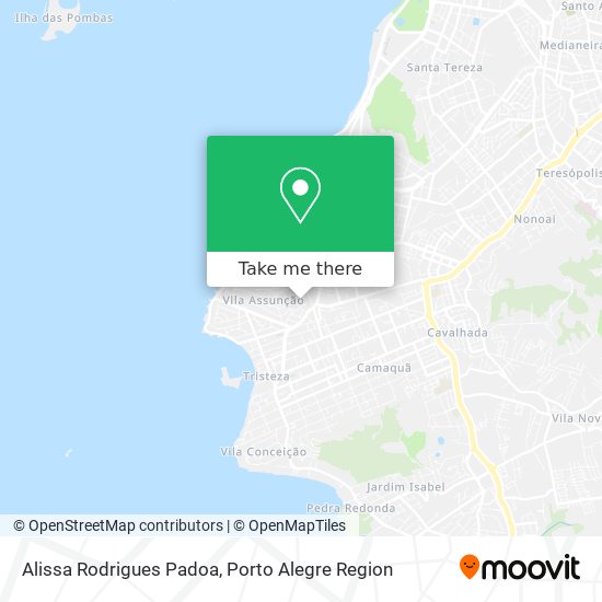 Alissa Rodrigues Padoa map