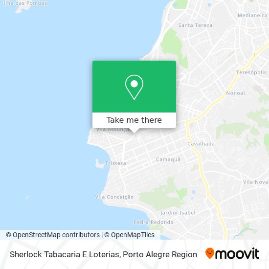 Sherlock Tabacaria E Loterias map