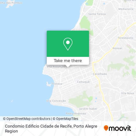 Mapa Condomio Edificio Cidade de Recife