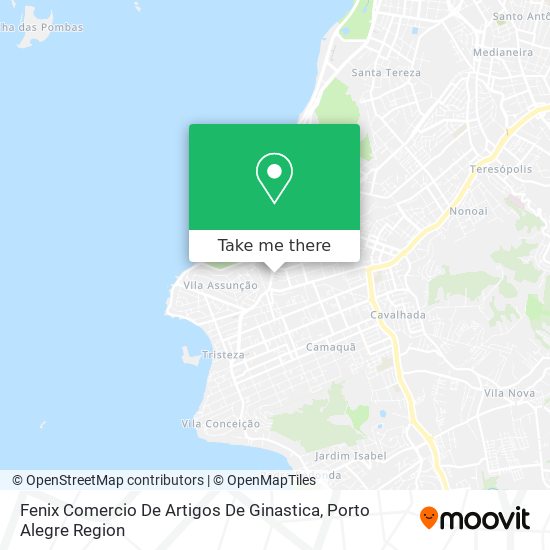 Mapa Fenix Comercio De Artigos De Ginastica