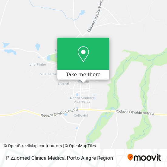 Pizziomed Clinica Medica map