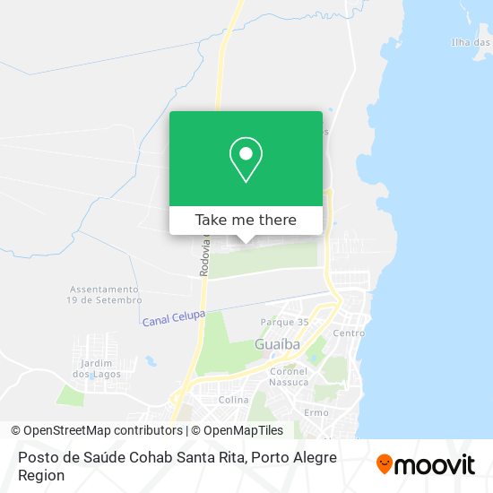 Posto de Saúde Cohab Santa Rita map