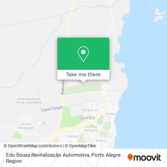 Edu Souza Revitalização Automotiva map