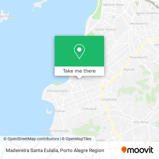 Madeireira Santa Eulalia map