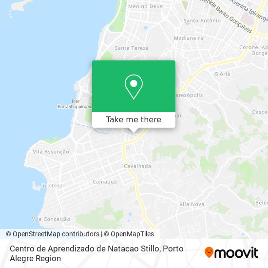 Centro de Aprendizado de Natacao Stillo map