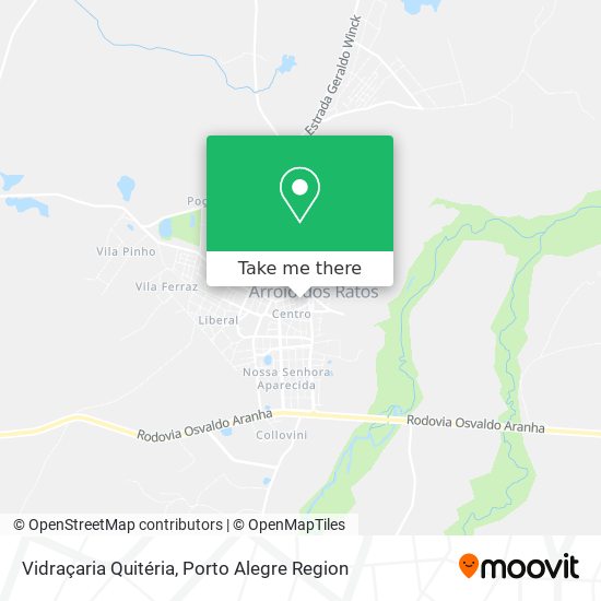 Vidraçaria Quitéria map