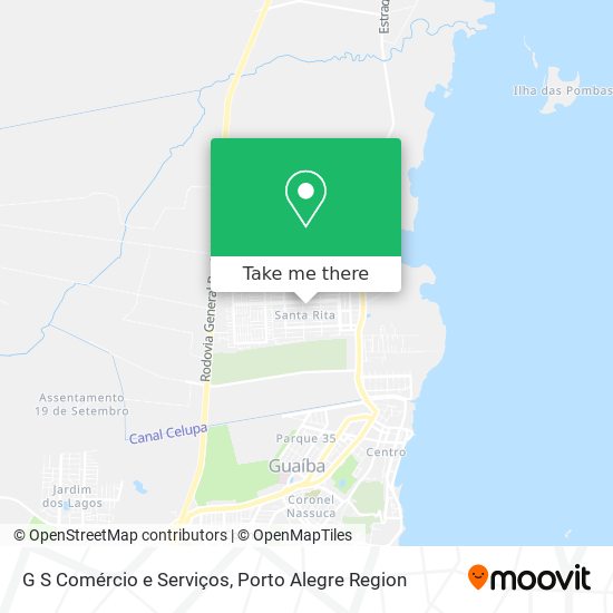 G S Comércio e Serviços map
