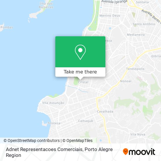 Adnet Representacoes Comerciais map