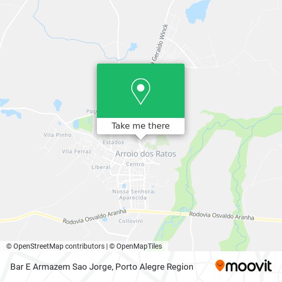 Bar E Armazem Sao Jorge map